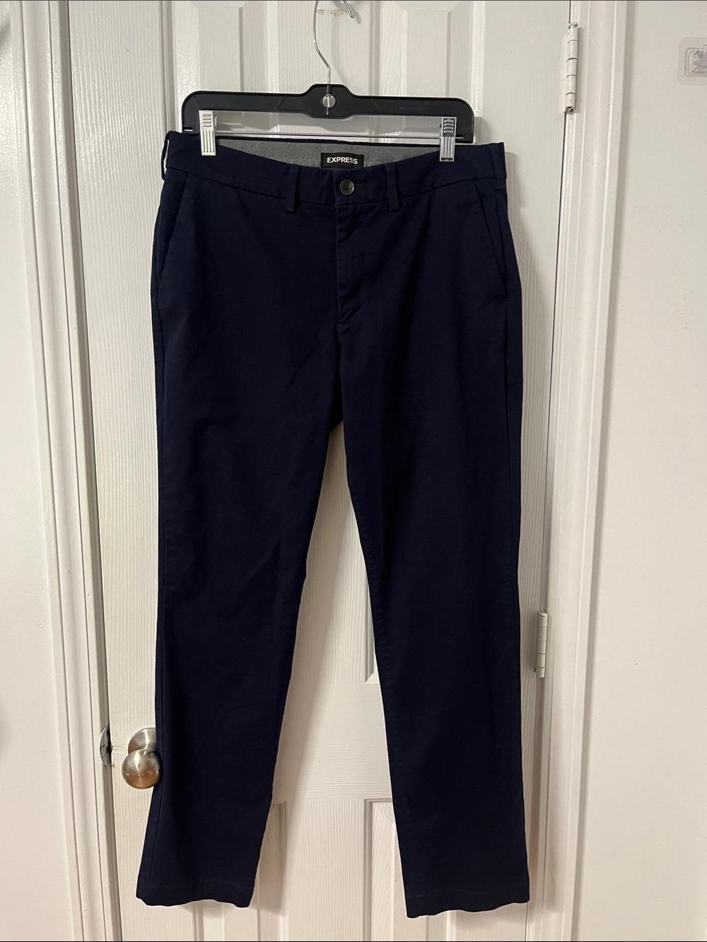 Express Men's Chinos - Navy Blue